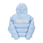 TRAPSTAR HOODED PUFFER 2.0 JACKET - ICE BLUE