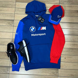 Kit Completo BMW Motosport Pma com Tênis, Boné e Moletom