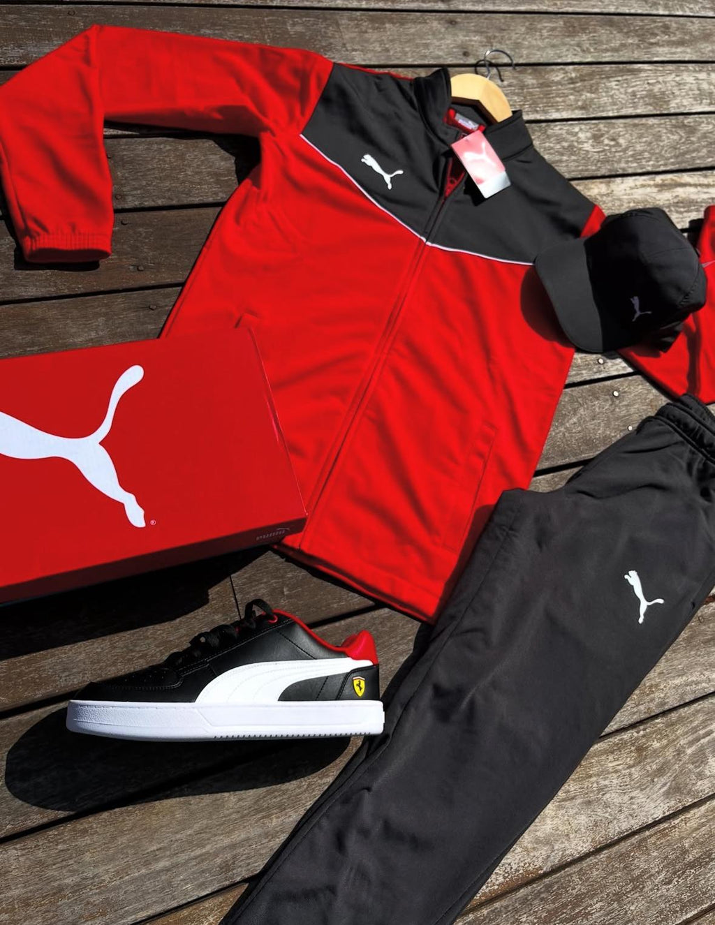 Kit Completo Pma Agasalho e Pma Caven Ferrari