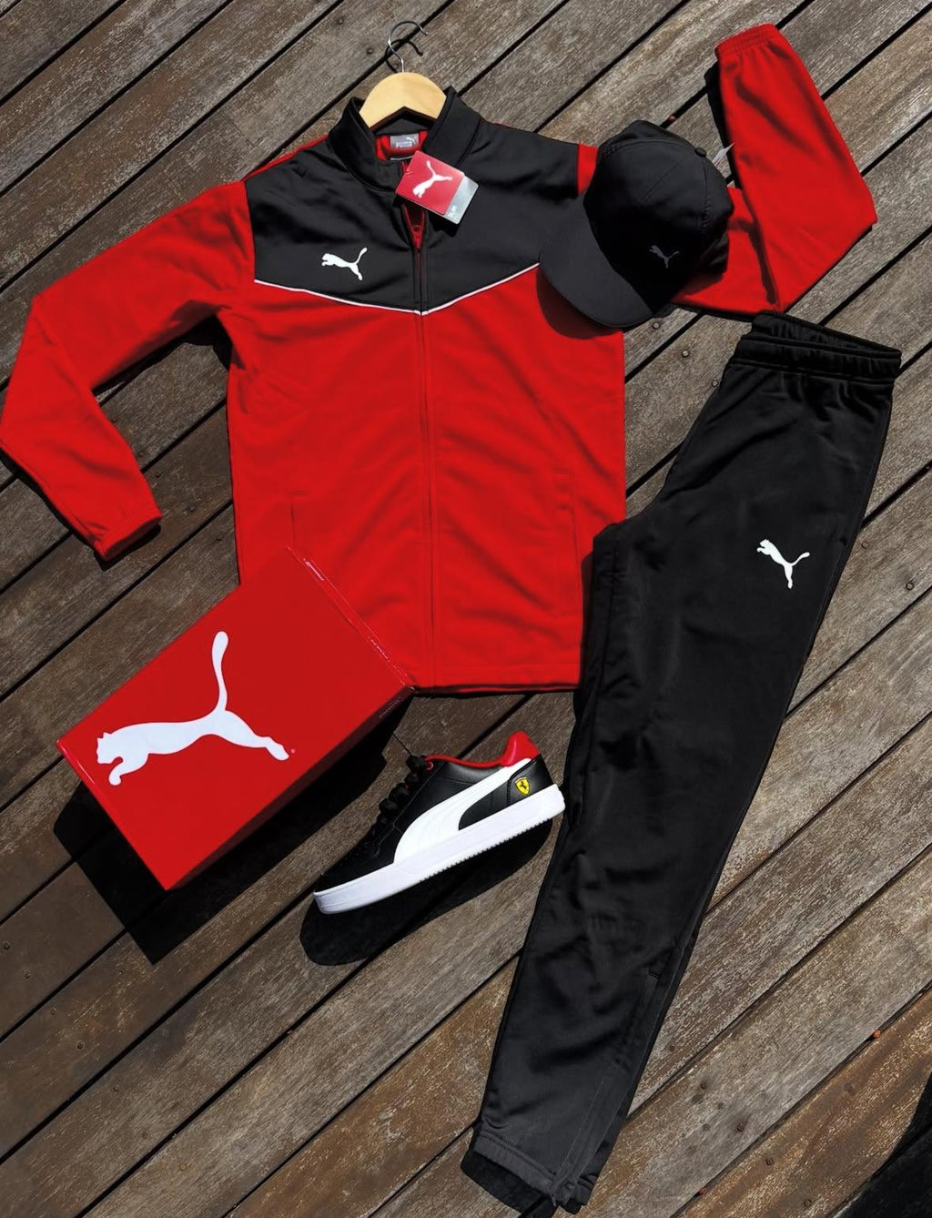 Kit Completo Pma Agasalho e Pma Caven Ferrari