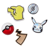 Jibbitz™ Pokemon Elevado Pack com 5 Unidades Unico
