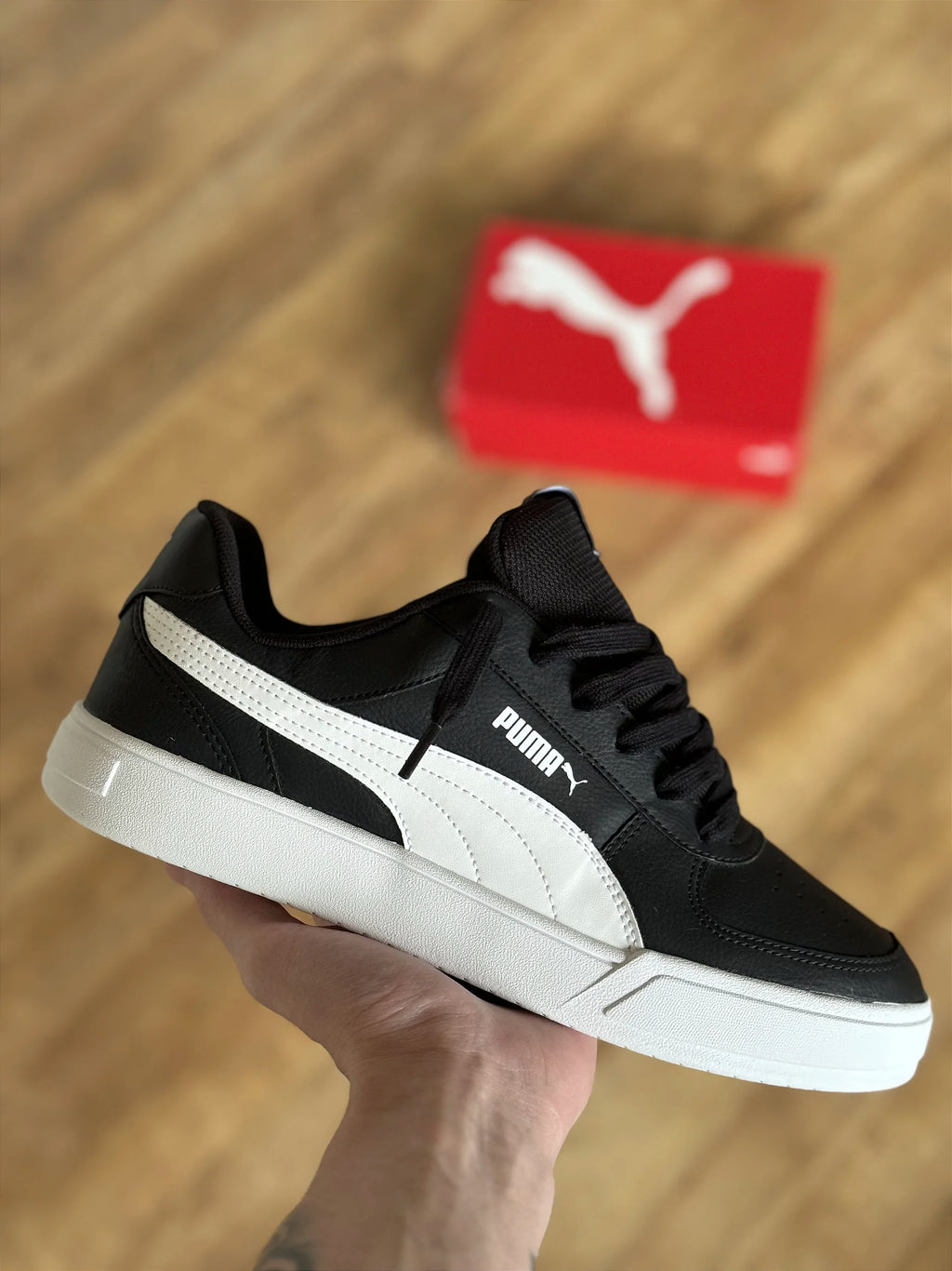 PUMA CAVEN BDP (preto e branco)