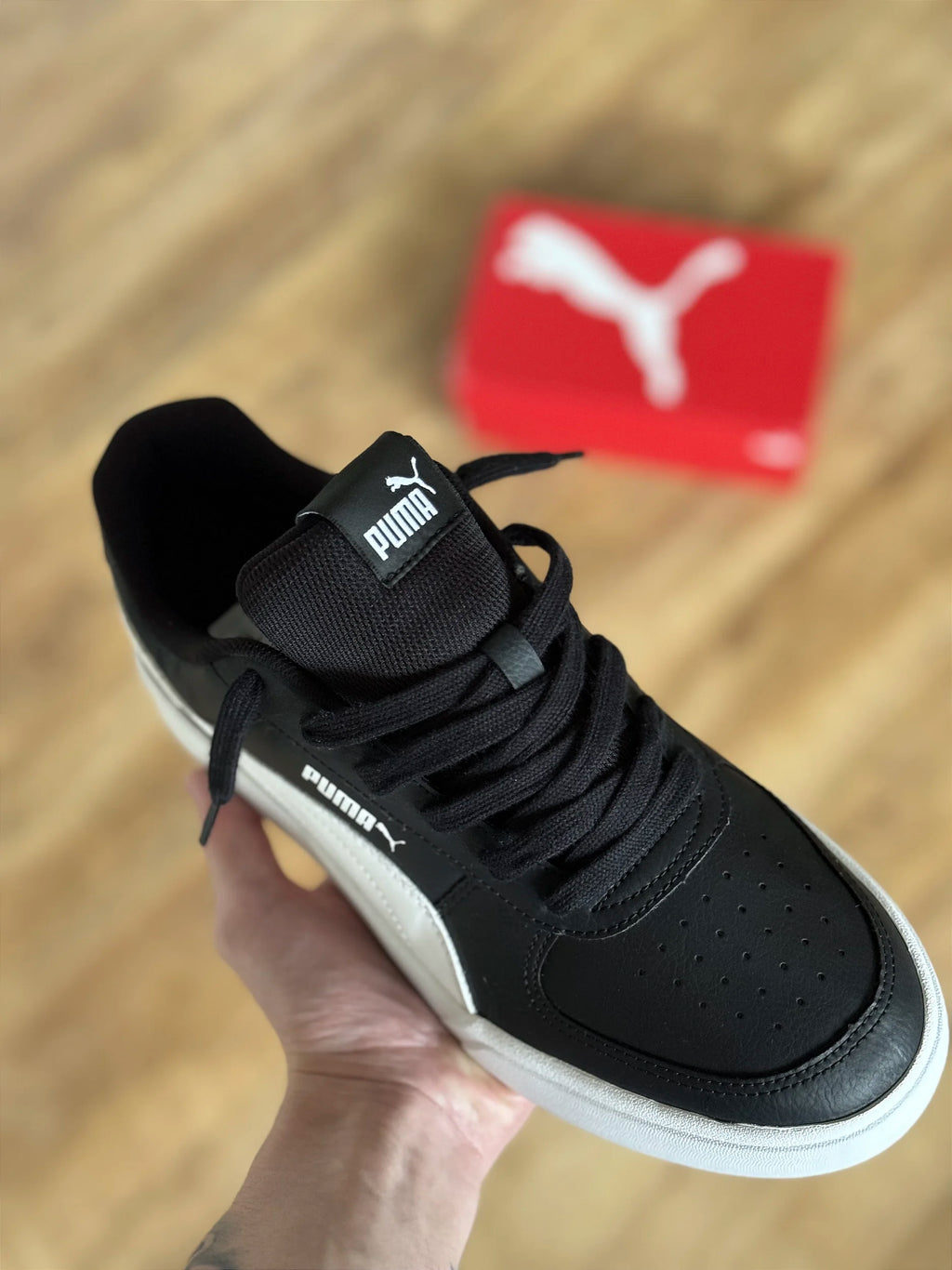 PUMA CAVEN BDP (preto e branco)