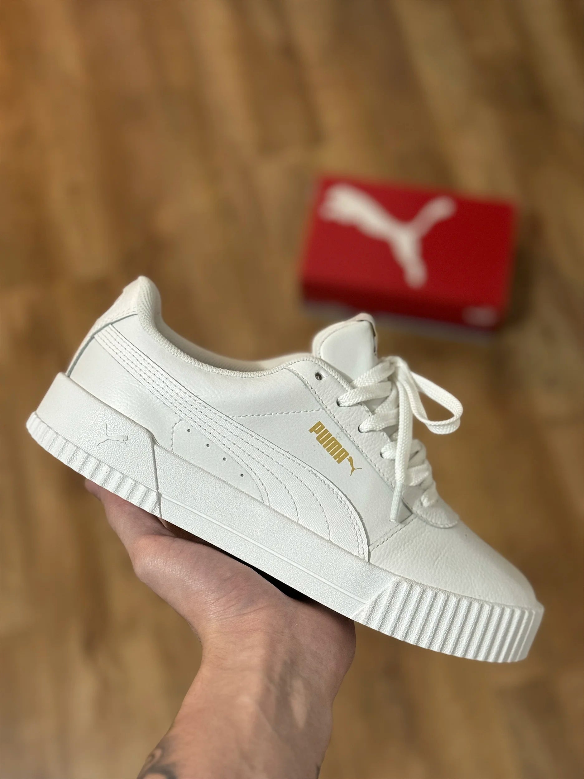 PUMA CARINA (white/white)