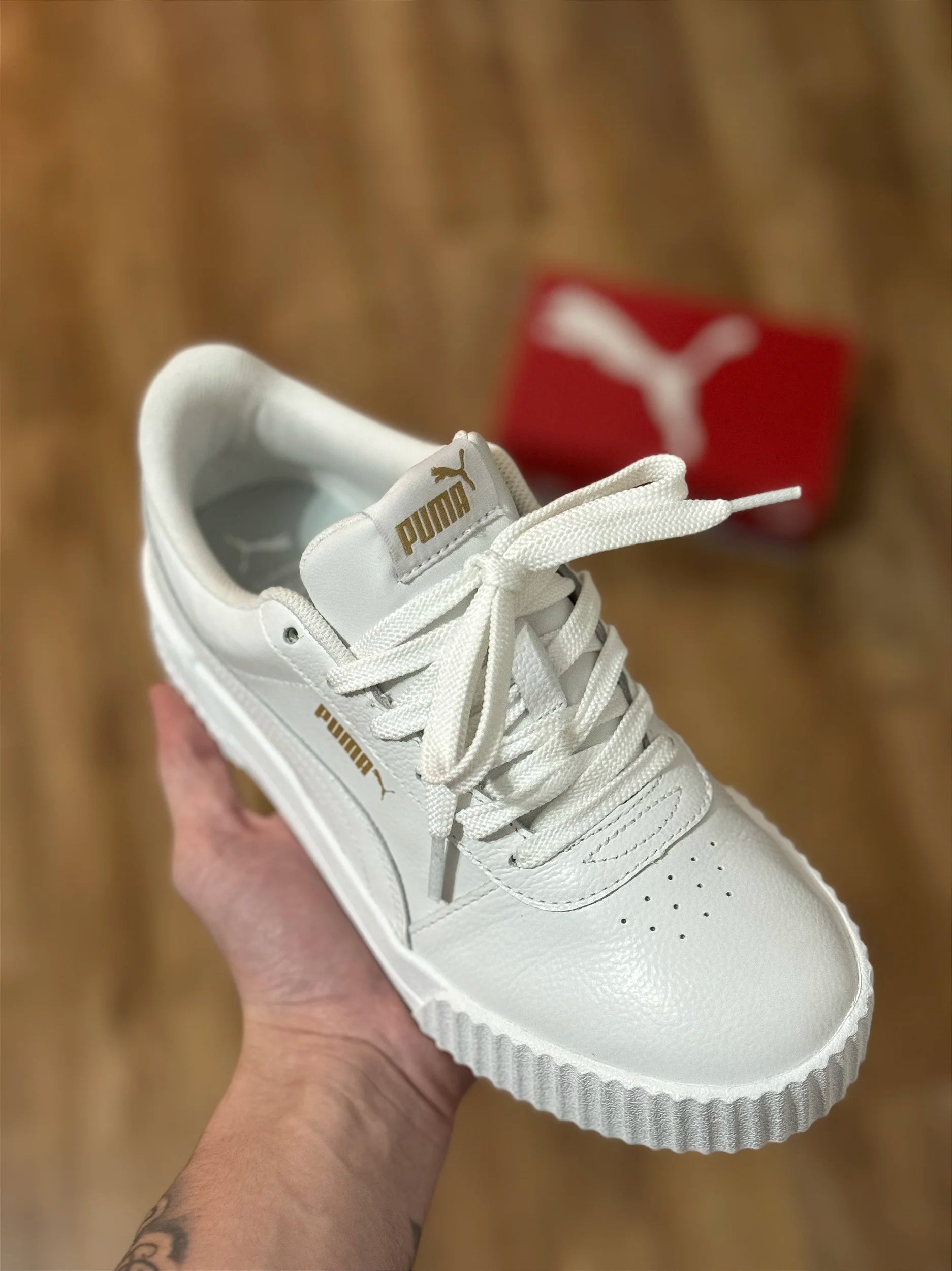 PUMA CARINA (white/white)