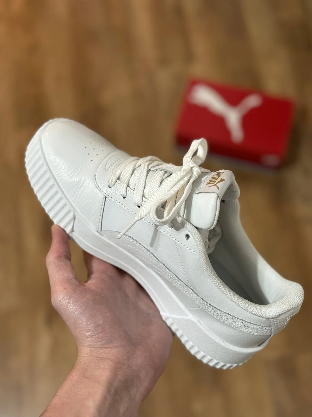 PUMA CARINA (white/white)